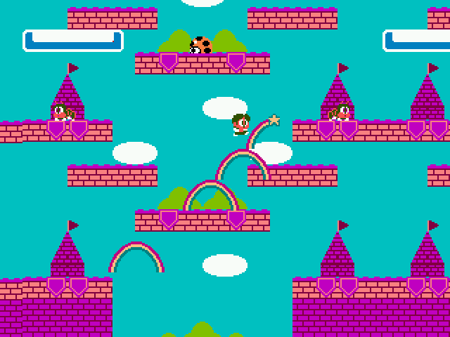 Rainbow Islands [Falcon030] atari screenshot